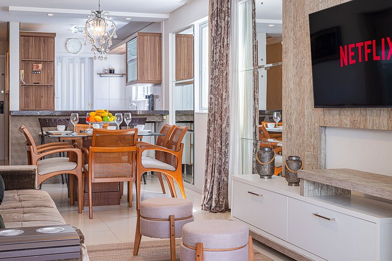 MRNS061 Conforto ao lado Roda Gigante | 3Q+2 vagas