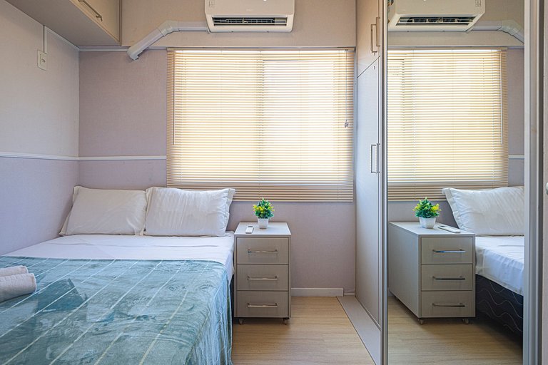 MRNS061 Conforto ao lado Roda Gigante | 3Q+2 vagas