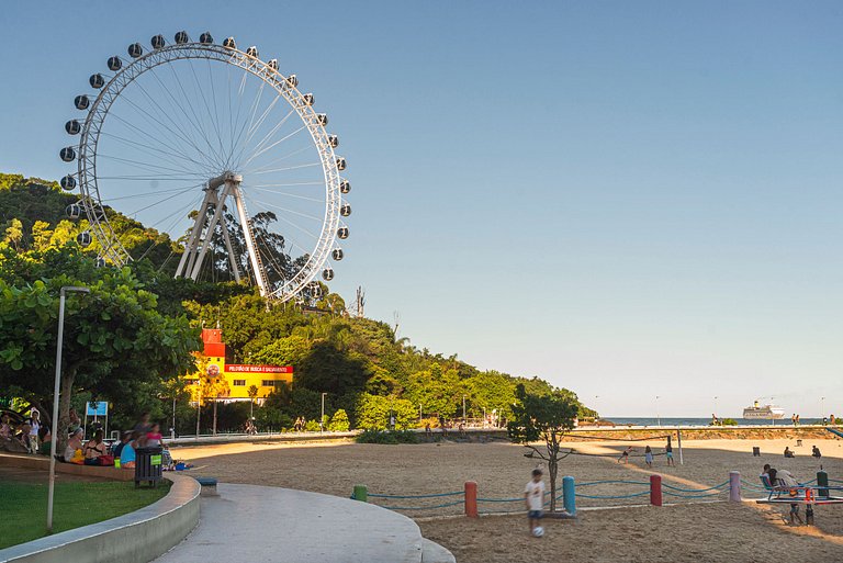 MRNS061 Conforto ao lado Roda Gigante | 3Q+2 vagas