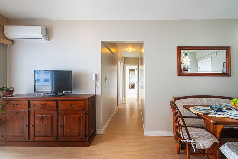 MCGL065 Localização ideal ao lado da praia com 2Q