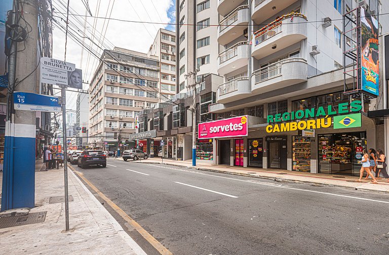 VTRG011 Ap c/ 4Q e áreas externas no coração de BC