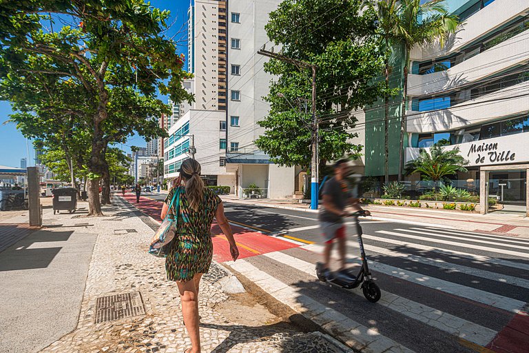 STNA032 Top localização ao lado da praia c/ 3Q+3WC