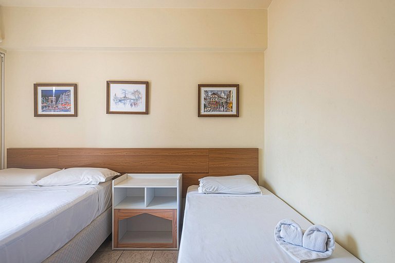 CMMR101 Av Brasil, 100m praia | 3 Quartos, 2 Vagas