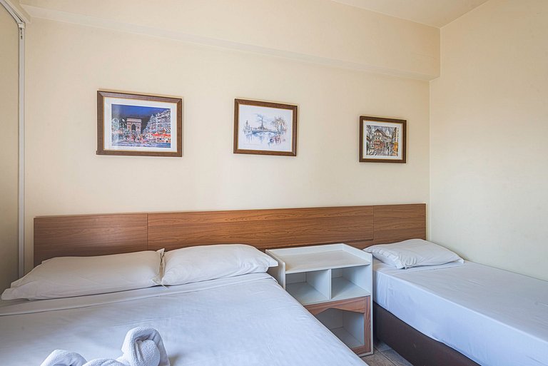 CMMR101 Av Brasil, 100m praia | 3 Quartos, 2 Vagas