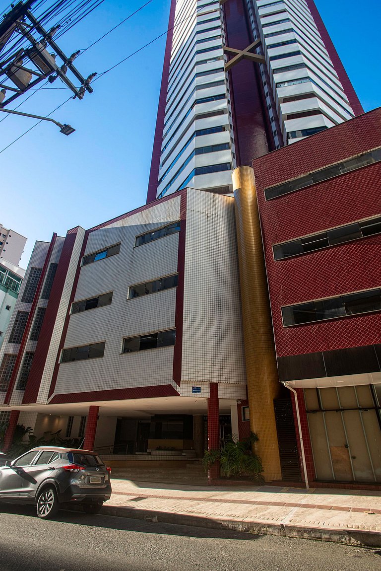 CLTW202 Recém reformado | Quadra Mar | 2 vagas+3Q