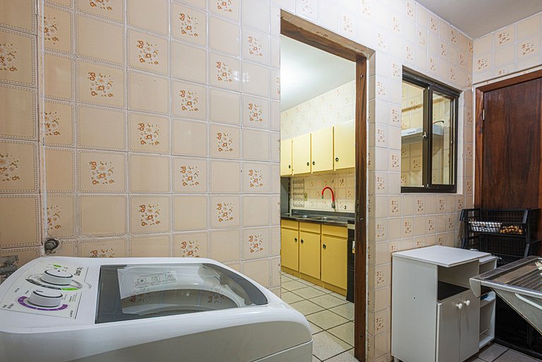 ITNC033 Amplo apê beira-mar com piscina, 3qt + 3WC